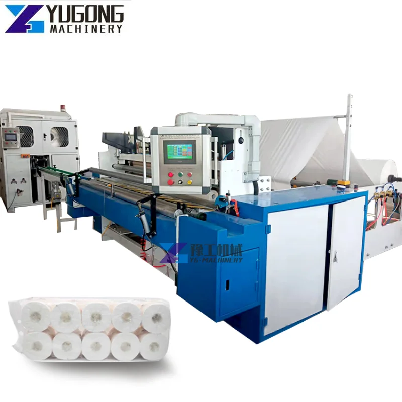 Fully Automatic Tissue Paper Making Machine for Sales Toilet Paper Production Line Tissue Paper Making Machine