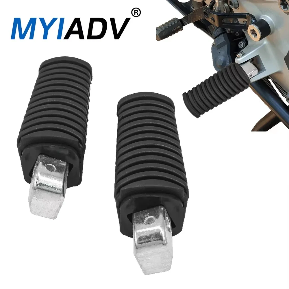 Motorcycle Passenger Footrests For BMW F800GS F750GS F850GS Footpegs Foot Pegs Rubber Cover K1100LT 1989-1999 K1100RS 1992-1996