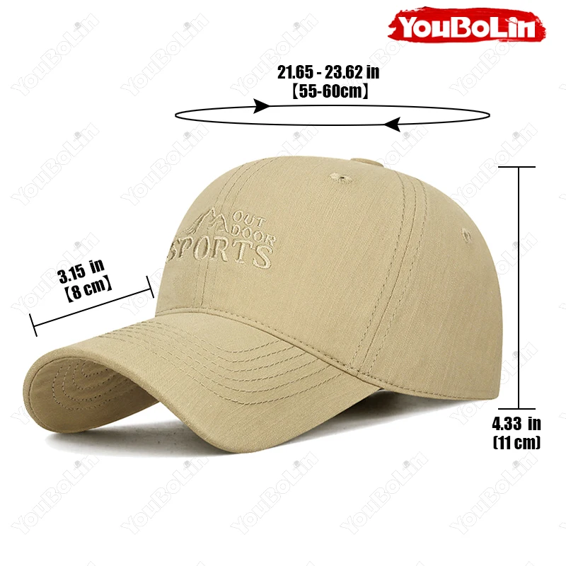 Outdoor Embroidery Baseball Cap SoftTop Comfortable Mountain Scene Pattern Hat Sport Hiking Sun Protection Cap Commute Versatile