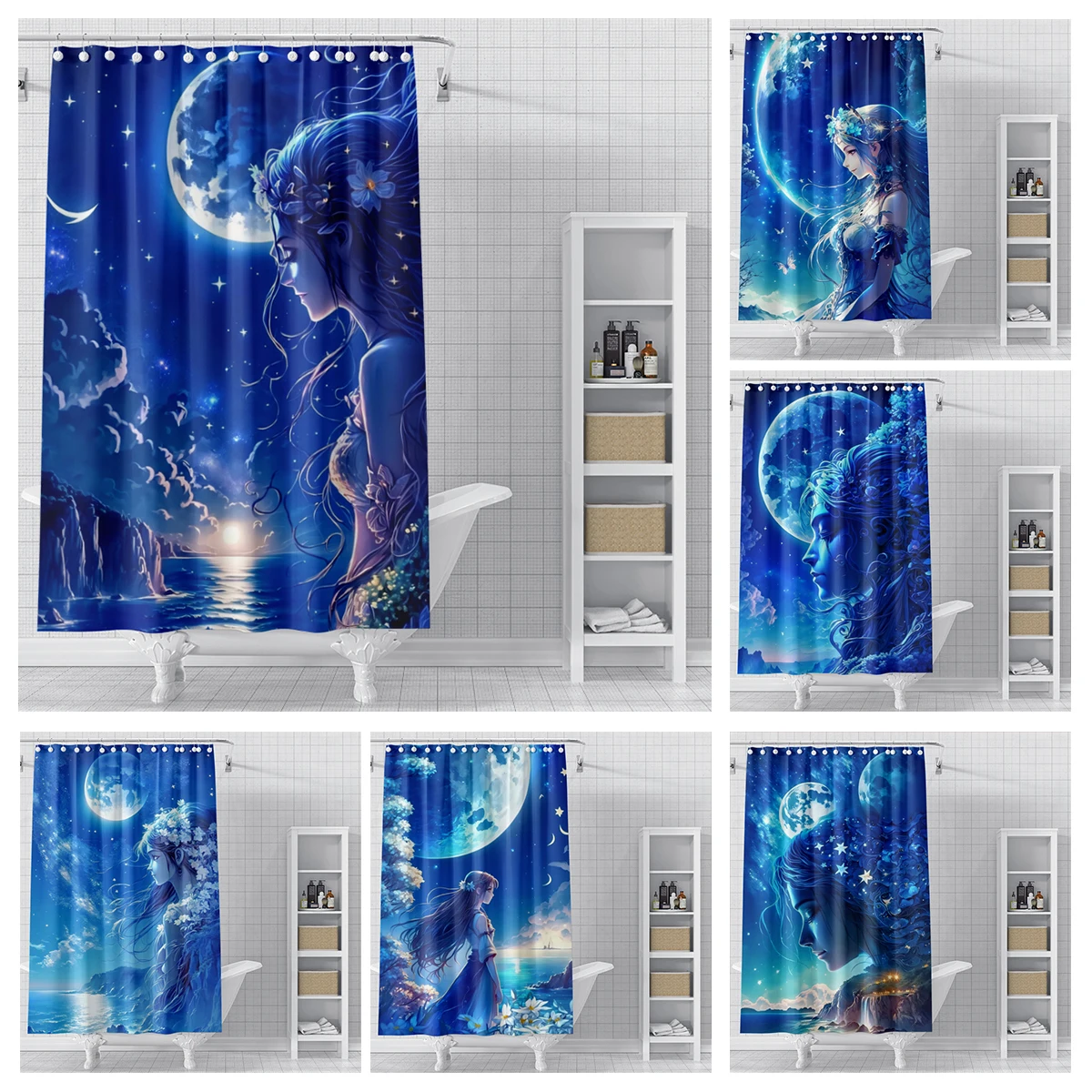 home shower curtains for bathroom waterproof fabric Modern Nordic style bathroom Curtains modern shower curtain 180x200 240x200