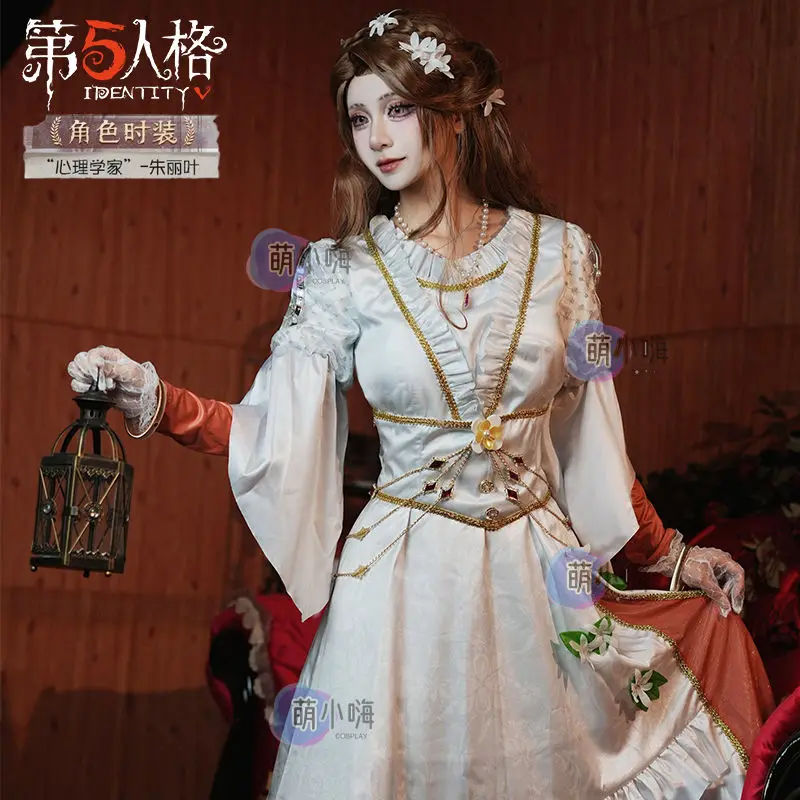 26 Identity V Psychologue Lolita Kimono Uniforme pour Halloween, Fêtes de Noël, Mascarades, Spectacles d'Anime, Costume de Cosplay Ada Mesmer