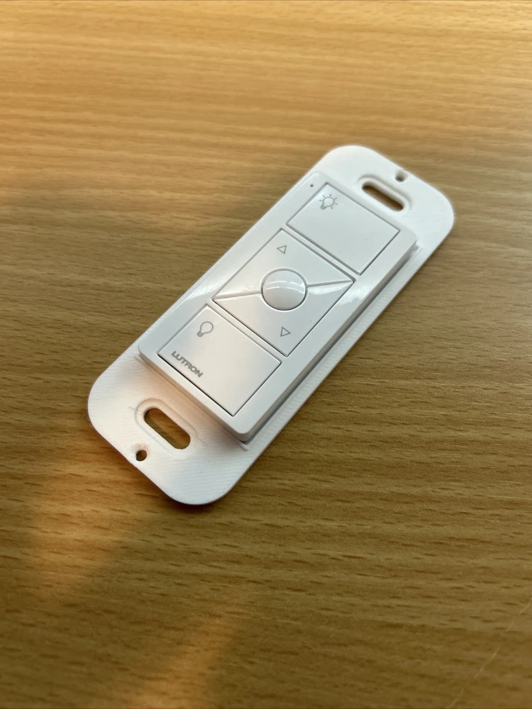 10 peças suporte de parede abs suporte de placa de parede para controle remoto sem fio lutron pico