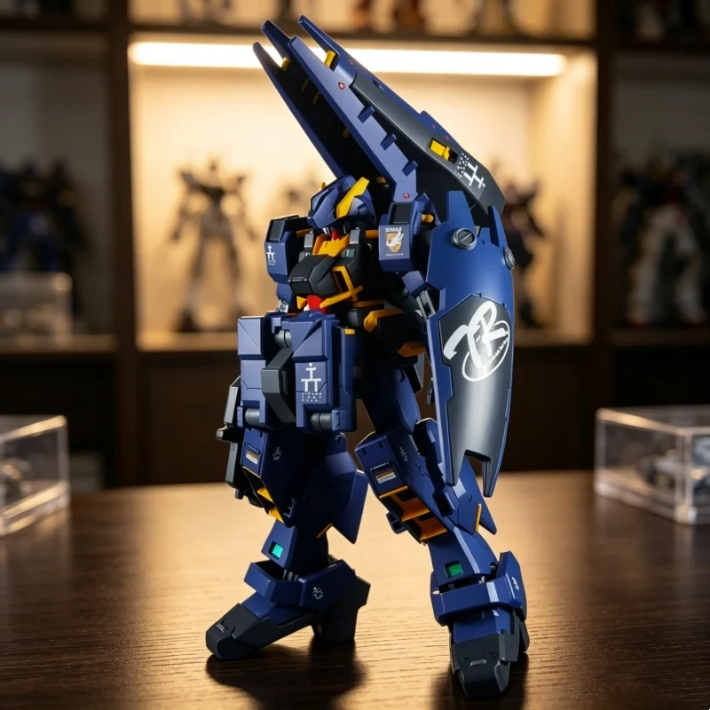 Hg 1/144 Tr-1 Hazel Ii Titans Color Ver. Mech Assembly Model Kit Action Figure Desktop Ornament Doll Collectible Toy Gift