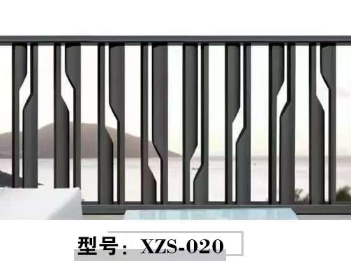 Customization Professional Modern Aluminum Outdoor Balcony Stair Safety Balustrades Handrails Railing Kits for Villa Garden Rust