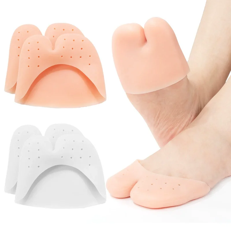 Silicone Pointe High Heel Pad Front Foot Protective Cover Thumb Toe Pain Prevention Toe Set Pad