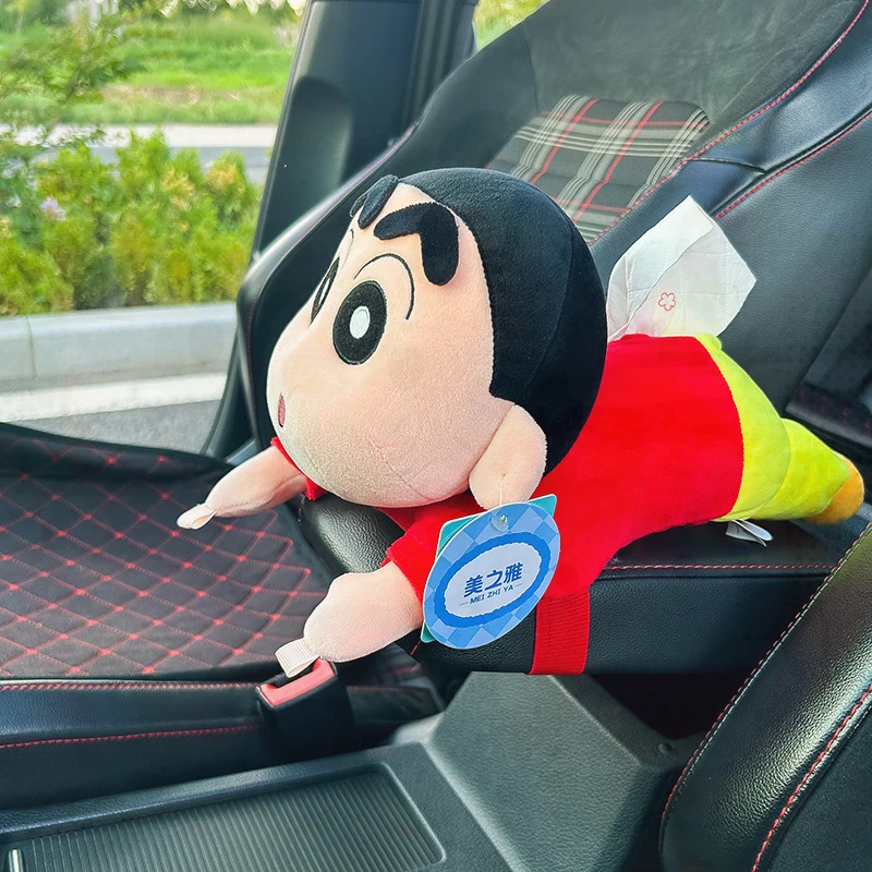 

Authentic Crayon Xiaoxin Plush Toy Stuffed Animal for Kids Birthday Gift Soft Cuddly Cartoon Doll Ideal Childrens Party Present