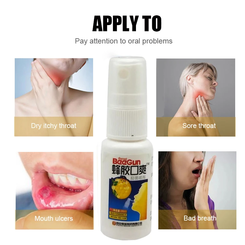 High-Quality Breath Freshening Oral Spray Improves Ulcers Dry Throat And Itchy Cleansing Mouth Spray Removing Odor Health Care