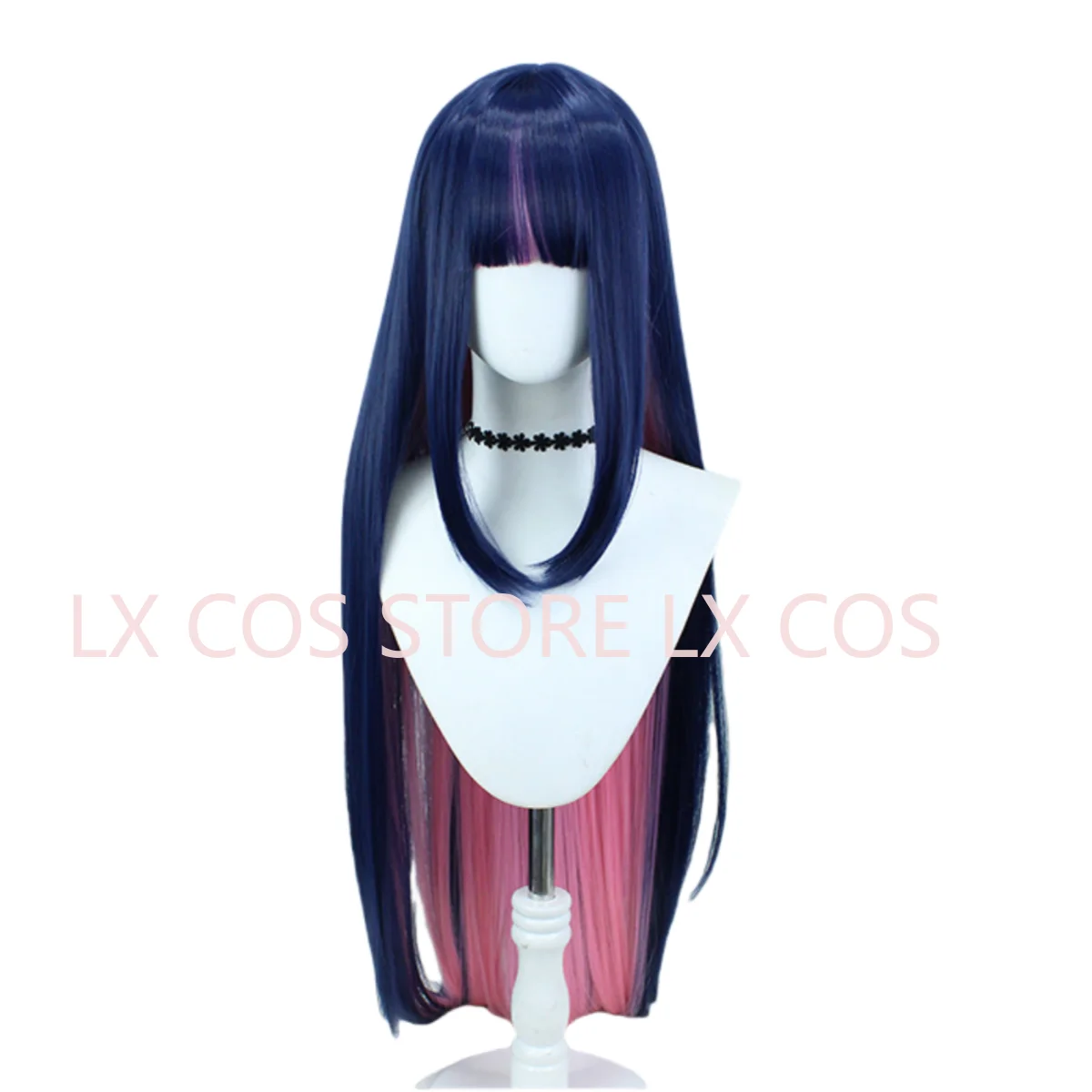 Anime Panty & Stocking with Garterbelt Stocking·Anarchy Cosplay Costume Wig Purple Evening Dress Lolita Woman Lovely Party Suit