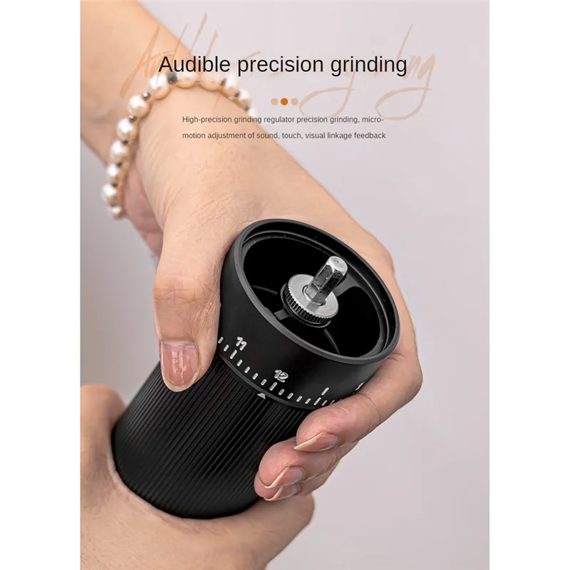 

Practical-CNC Steel Handmade Coffee Bean Grinders Hand Coffee Grinder Mill For Kitchen Office Coffee Milling Machine