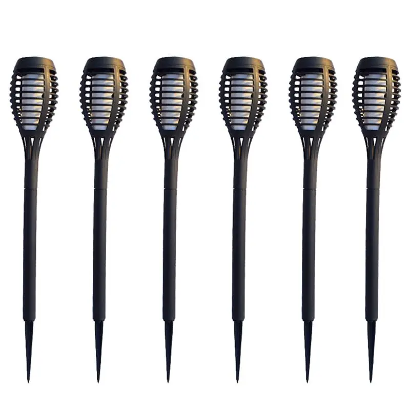 

A04G-Новый солнечный светодиодный светильник с эффектом пламени, фонарь-факел, уличный декоративный ландшафтный светильник, для двора и сада, простая установка