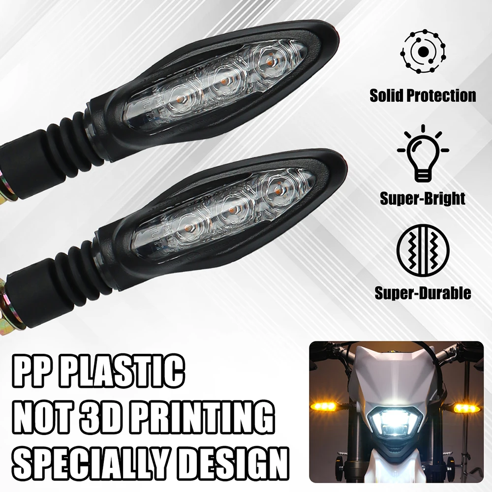 

2pcs Front Turn Signal For Sur-Ron / Segway Special Fittings Motorcycle Lighting