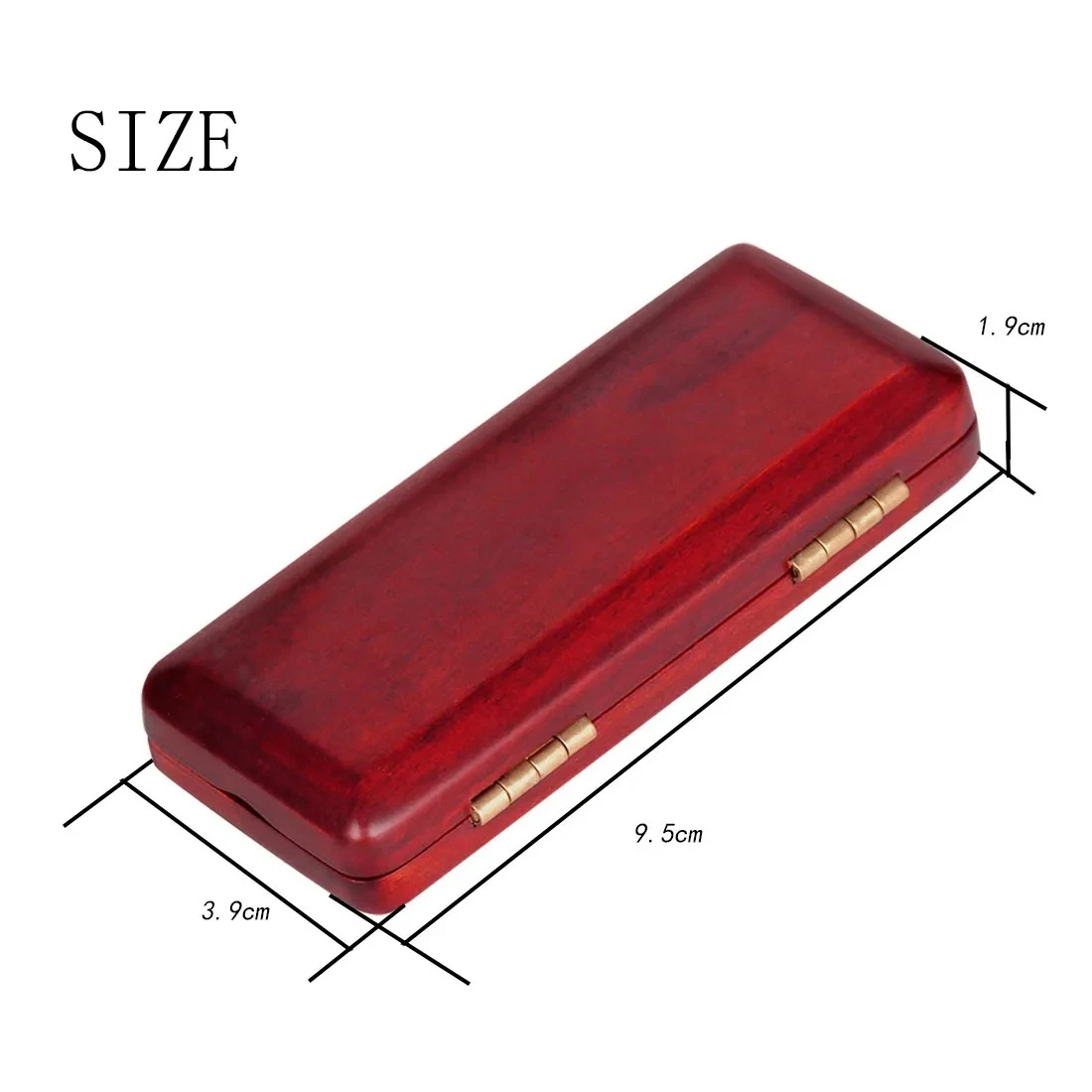 IRIN Oboe Reed Case Storage Box Maple Wooden Oboe Reed Case Holds 2pcs Oboe Reeds Protector Woodwind Instruments Parts