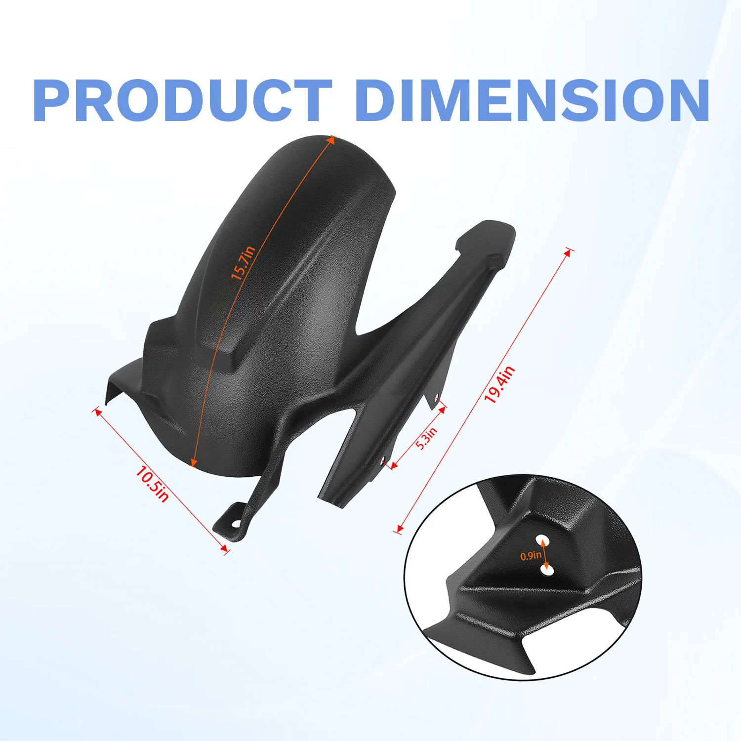 For Honda NT1100 2025-2026 NT 1100 NT1100 DCT Motorcycle Hugger Rear Fender Rear Mudguard Rear Wheel Splash Guards