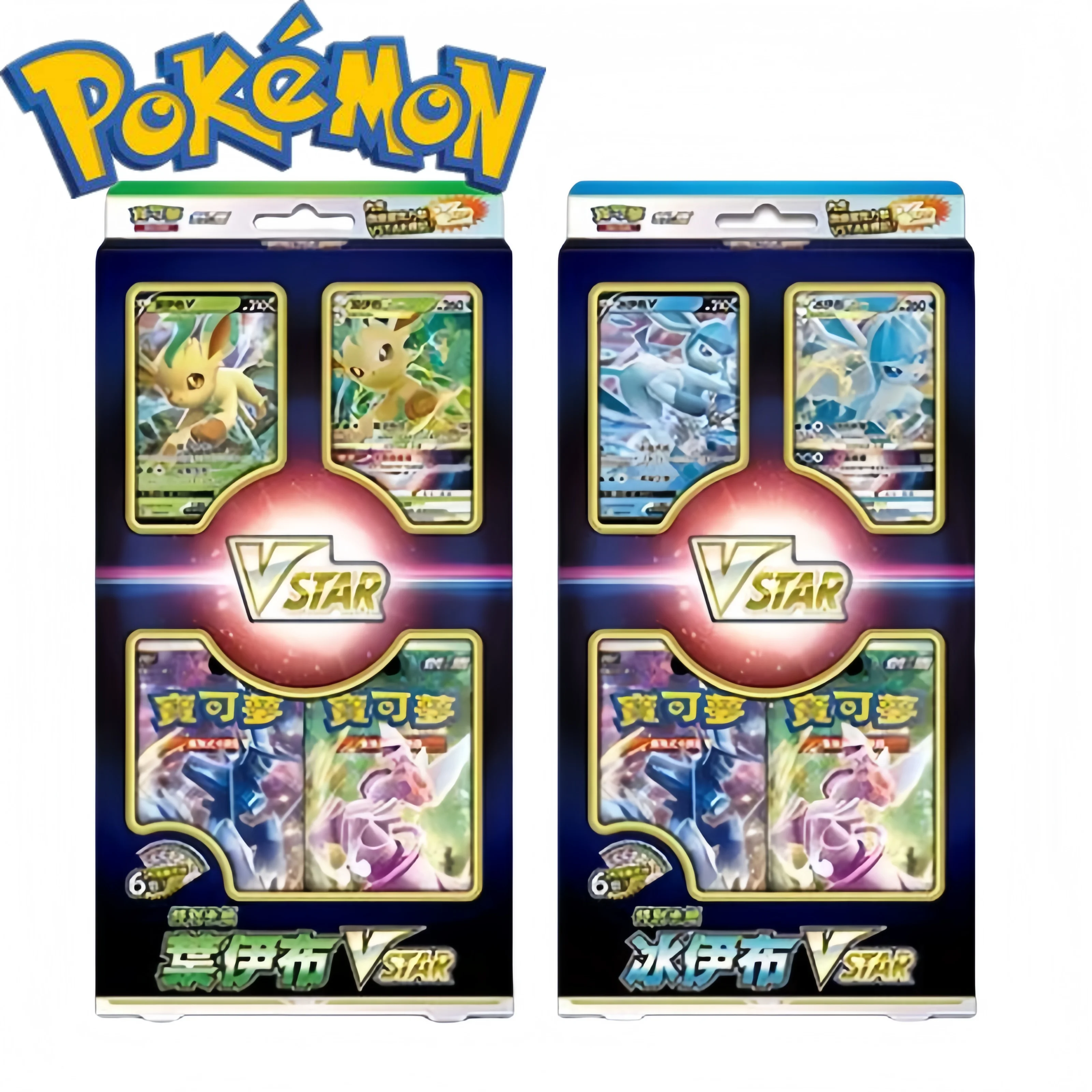 

In Stock Genuine Pokemon Trading PTCG Card Yeb VSTAR Ice Eevee Special Deck S10 Card Traditional Chinese Version Card Collection