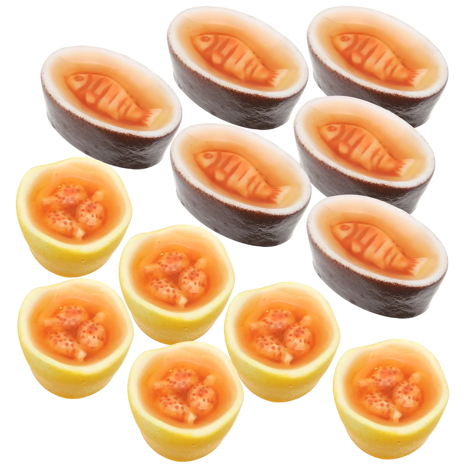 

20 Pcs Simulation Food Model Embellishments Adorable Resin naments for Crafts Miniatures Phone Case Decoration Accessories
