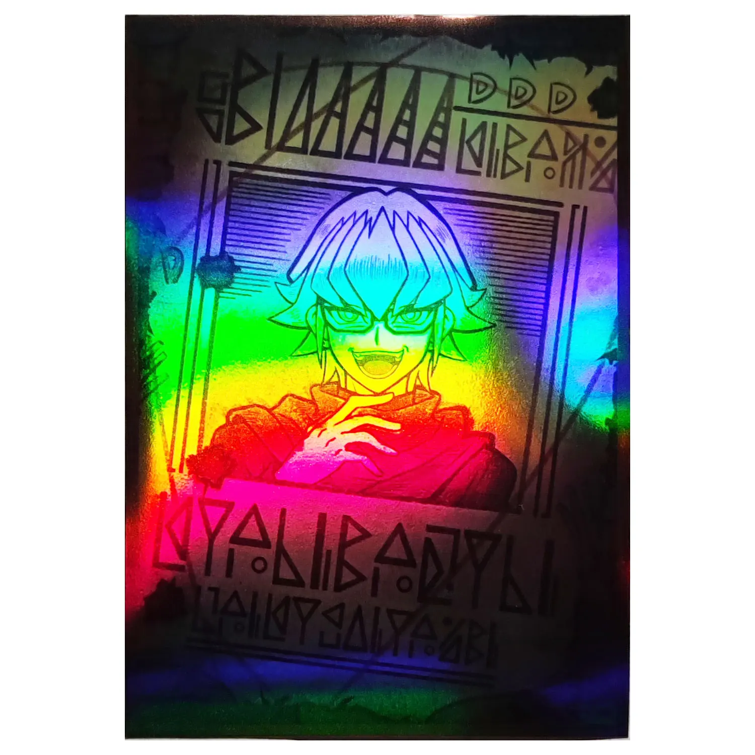 60PCS 63x90mm YUGIOH Card Sleeves YGO Card Protective Anime Protector HOLO Card Cover for Board Games Trading Cards