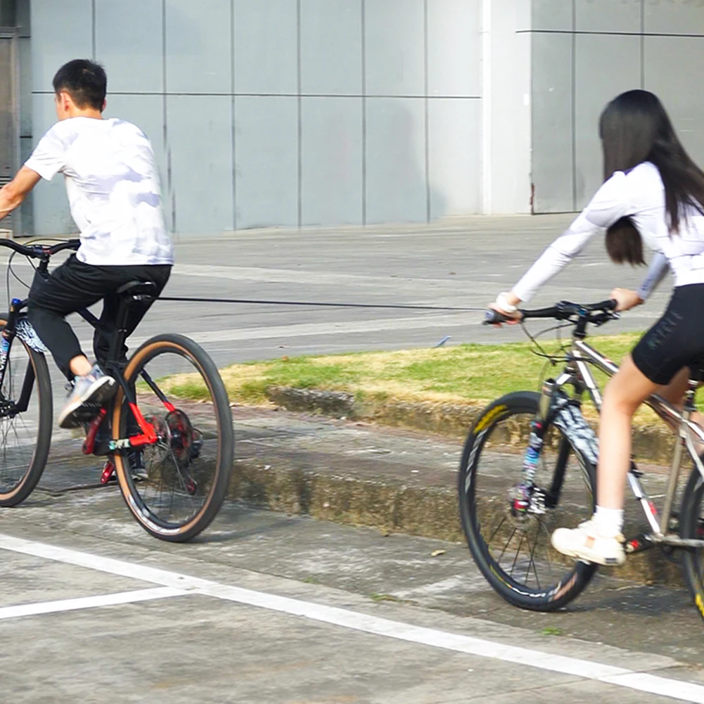 قابل للسحب دراجة الجر حبل الدراجة الجبلية الوالدين والطفل سحب حبل الدراجة المحمولة سحب حزام