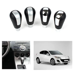 For Mazda 3 Axela 2009 2010 2011 2012 2013 Automatic Transmission Leather Gear Stick Shift Knob Lever Shifter Handle Ball