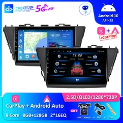 QLED 7862 For Toyota Prius V Plus Alpha 2012 - 2017 Android 10.0 Car Radio 2din Stereo Multimedia Video Player GPS Navigation HU