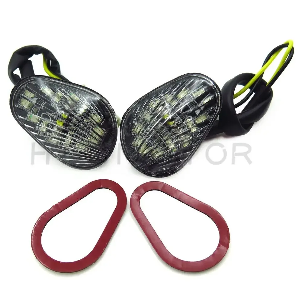 Aftermarket Motorcycle Parts Clear Euro Led Flush Mount Turn Signals for Yamaha Yzf R1 2002-2003 R6  03-14 R6S 2006-2009