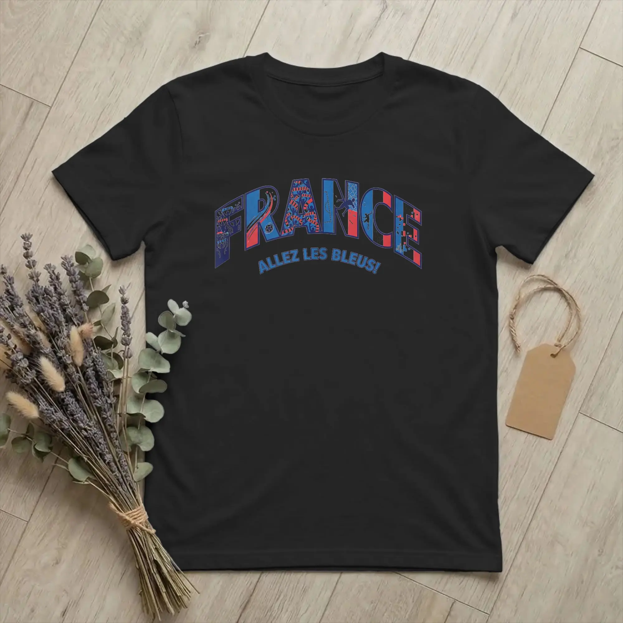 Soccer Fan Supporters France 2026 Men T Shirts Allez Les Bleus Tees Short Sleeve Round Neck T-Shirts Cotton 4XL 5XL Clothes