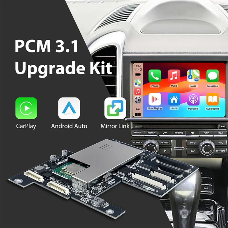 A98M For For Boxster 911 991 718 Wireless Carplay Android Auto Module For Cayenne Cayman Macan Panamera PCM3.1