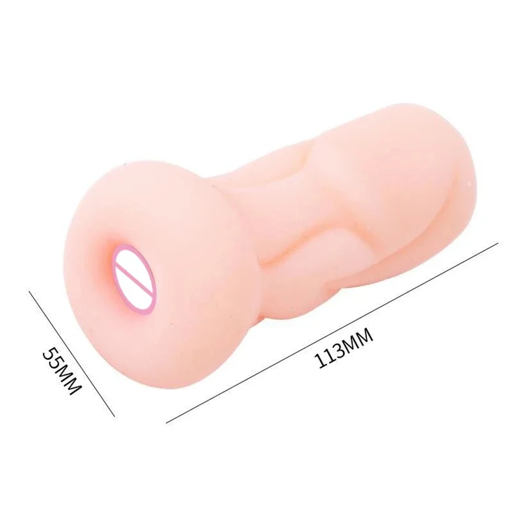 New Top 3-in-1 Men's Soft TPE Aircraft Cup, Realistic Vagina Oral Anal Male Masturbator, Reusable Pocket Pussy Blowjob Sex Toys view 4