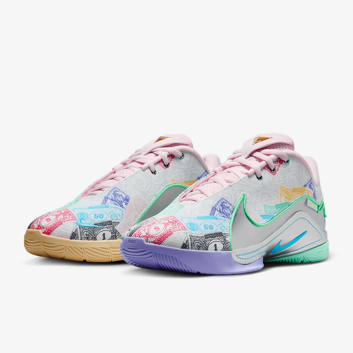 

Оригинальные мужские прочные баскетбольные кроссовки Nike Lebron XXII QS EP FZ1098-100