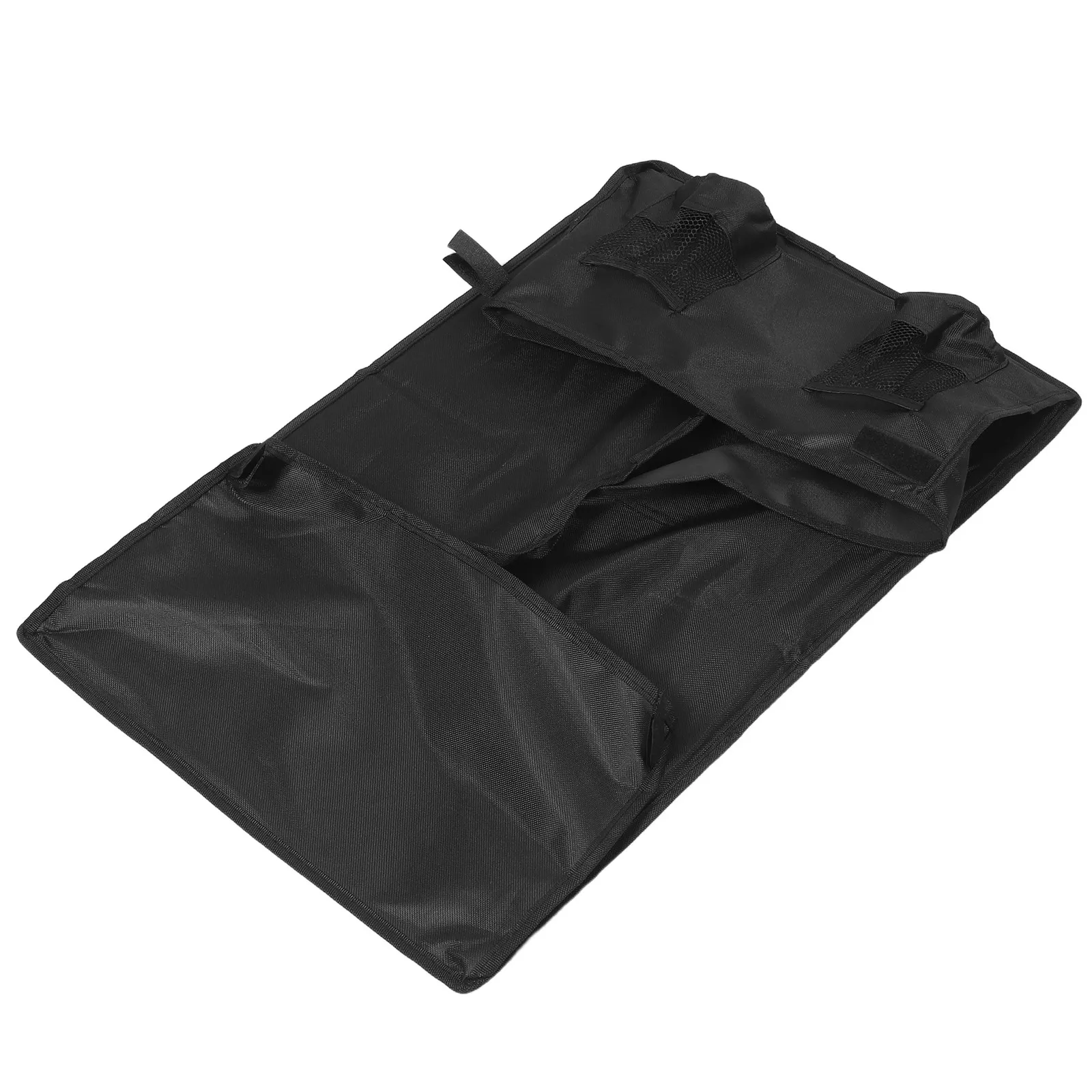 Folding Camping Cart Replacement Liner Detachable Oxford Cloth Black Wagon Pocket Outdoor Utility Trolley Shopping Cart Liner