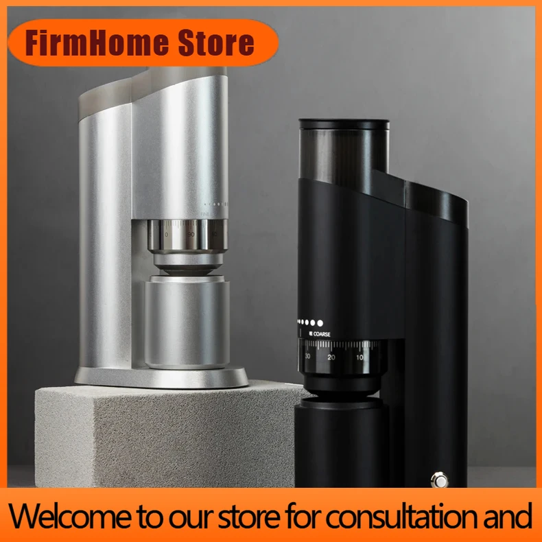 FirmHome StoreZeroHero Custom Conical Stainless Steel Burr Automatic Coffee Grinder Electric
