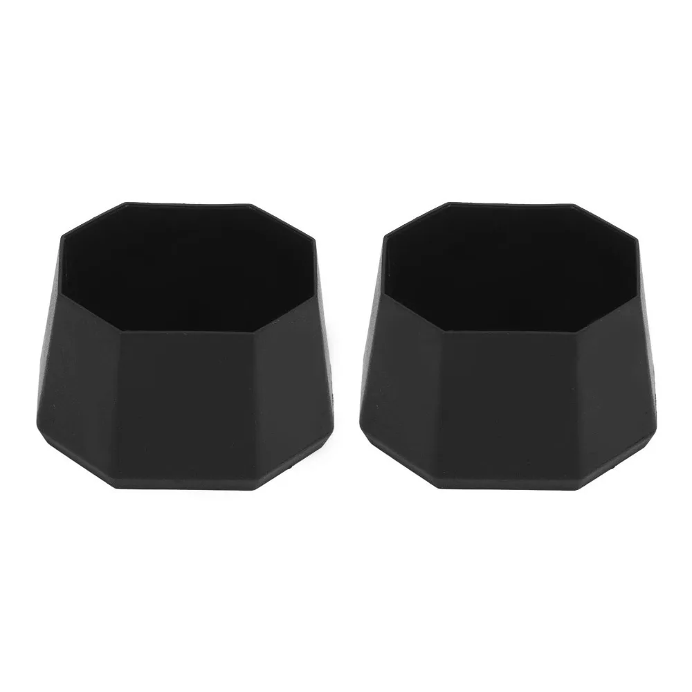 

2pcs ABS Tennis Racket Butt Cap Black Large Tennis Racket End Cover Replacement Pickleball Paddle Cover Pickleball Paddles