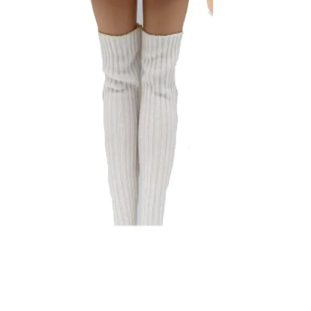 1 Set 1/6 Pop Mode Casual Kleding Winter Kleding Elegante Jas Rok Handgemaakt Meisje Pop Dragen Sokken Set Voor 29 ~ 32 Cm Pop