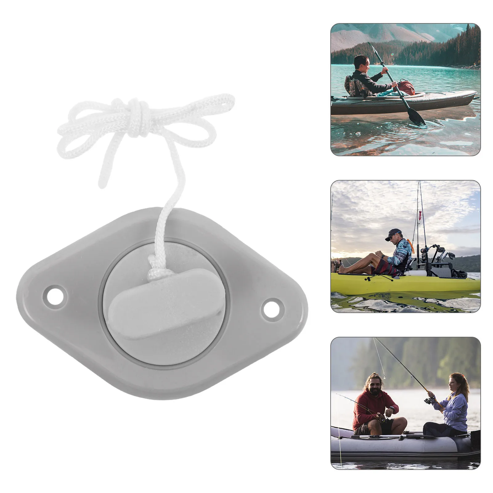 

High Performance Kayak Drain Valve 100mm Diameter Quick Release for Paddling Adventures Reliable Sealing Mechanism