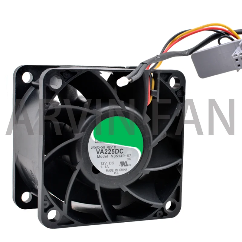 V35140-57 279072-001 6cm 60mm Fan 60x60x38mm 6038 DC12V 1.1A Large Air Volume Suitable For Server Cooling Fan