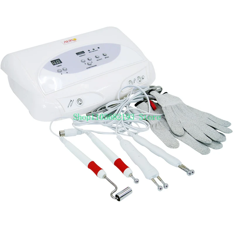 Au-8403 Galvanic BIO Face Lift Machine 2022 Microcurrent Gloves Microcurrent Facial Toning Device