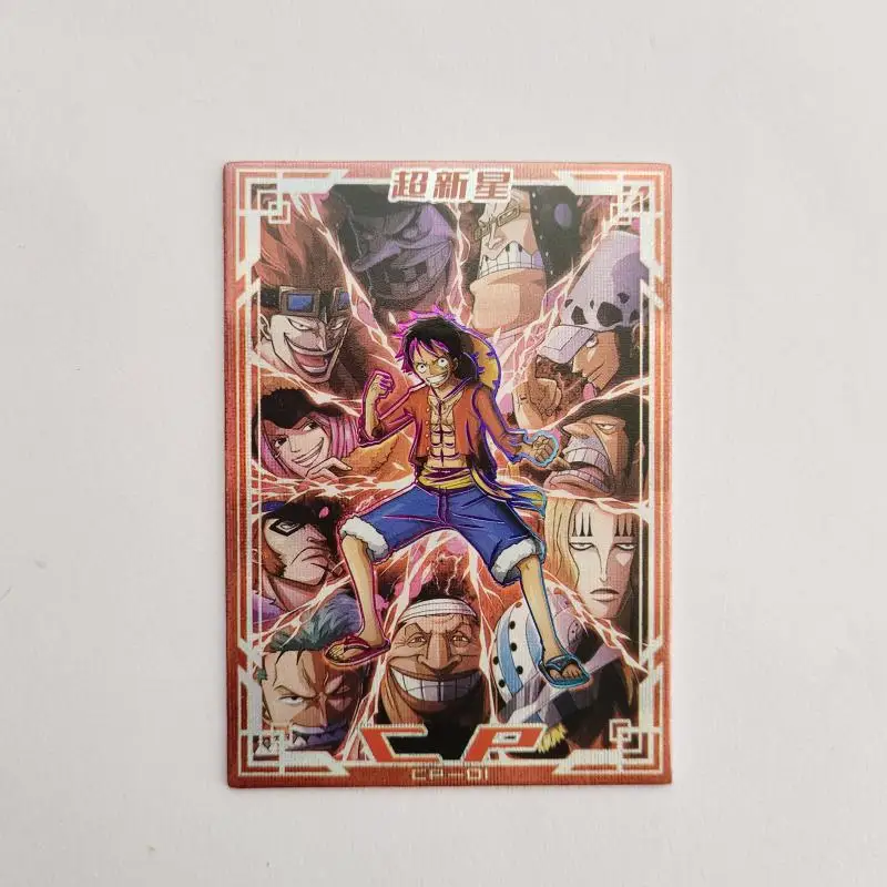 Anime ONE PIECE CP card Monkey D Luffy Nami BOA HANCOCK Trafalgar D Water Law Game Collection Birthday Christmas toys gifts