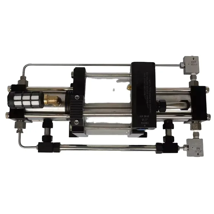 266 bar Air Driven Hydraulic Booster Test Pump