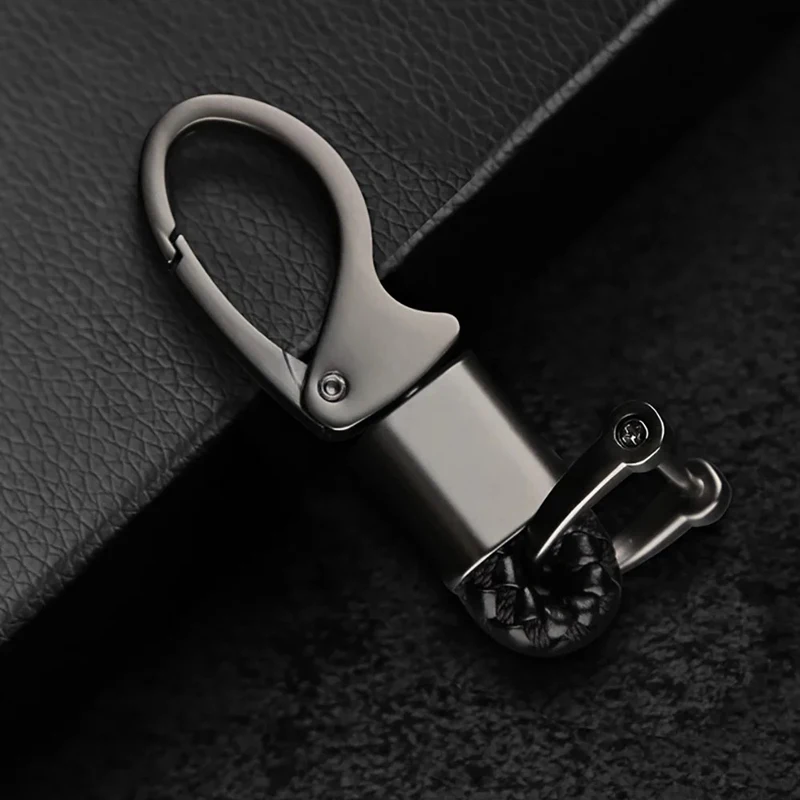 Zinc Alloy Metal Car Keychain Keyring Key Chain Accessories For ford mustang gt spoiler Accessories With Logo Key Ring Metal