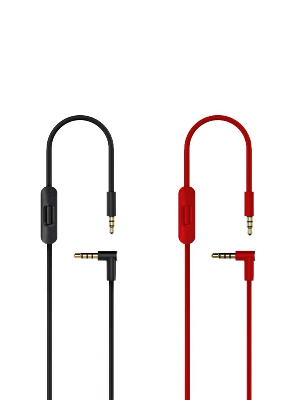 HYX 3.5mm Audio Line For Beats Studio 2.0 3.0 SOLO HD Pro Mixr Microphone Headset High Quality 2 Plugs Extension Cable 140cm