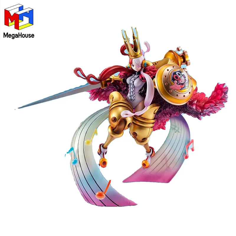 MegaHouse  Portrait.Of.Pirates One Piece RE-MAXIMUM Uta strongest Figure Anime Action Model Collectible Toys Gift