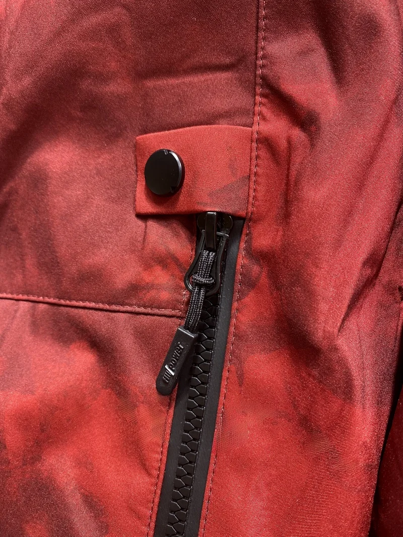 Outdoor antivento resistente all'acqua da uomo con cappuccio Jaet 90% giù imbottitura calda fibra di poliestere chiusura con cerniera casual Sle