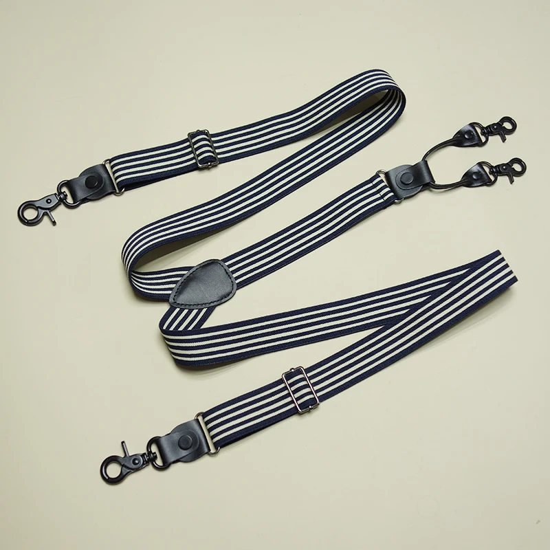 3*110CM Fashion Suspenders For Men 3 Clips Men Suspenders For Trousers Braces Men Bra Shirt Man Suspenders Women Adjustable