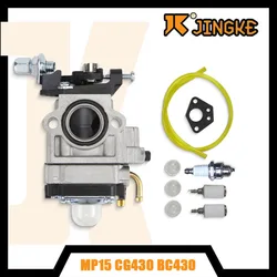 Walbro karbüratör biçme makinesi 1107 cg430 Karbüratör MP15 1E40-5 43CC 52CC Karbüratör CG430 CG520 BC430 BC520 fırça kesim çim biçme makinesi