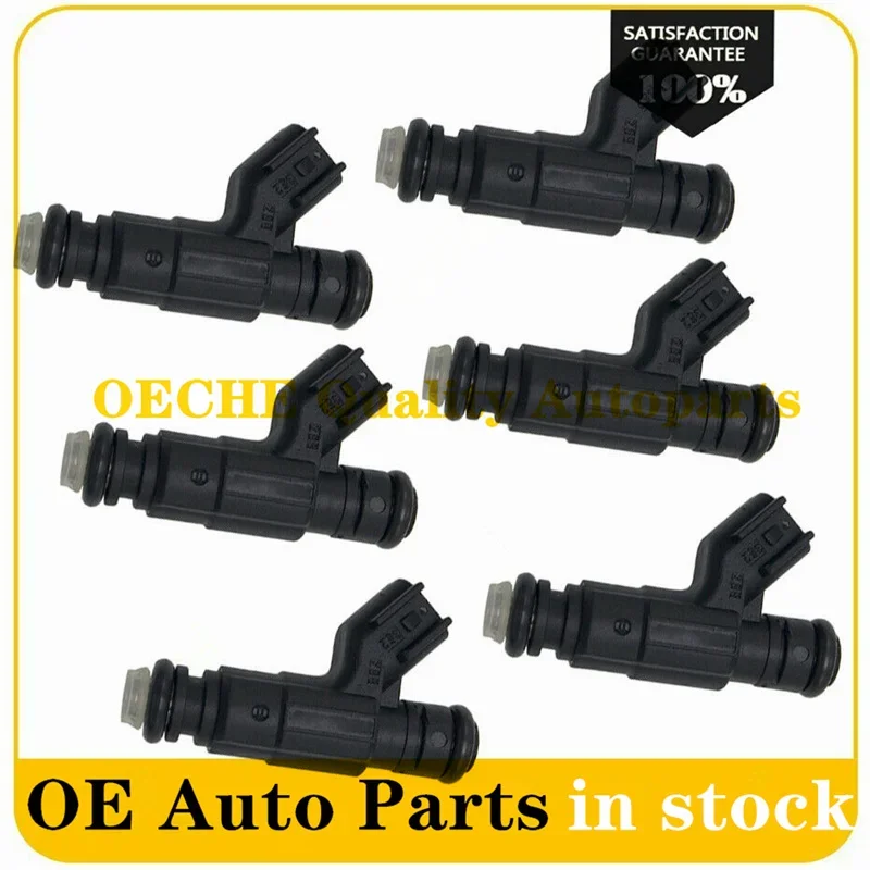 

6PCS Fuel Injectors For JAGUAR S-Type Lincoln LS 3.0 V6 0280155863 FJ302 82211153