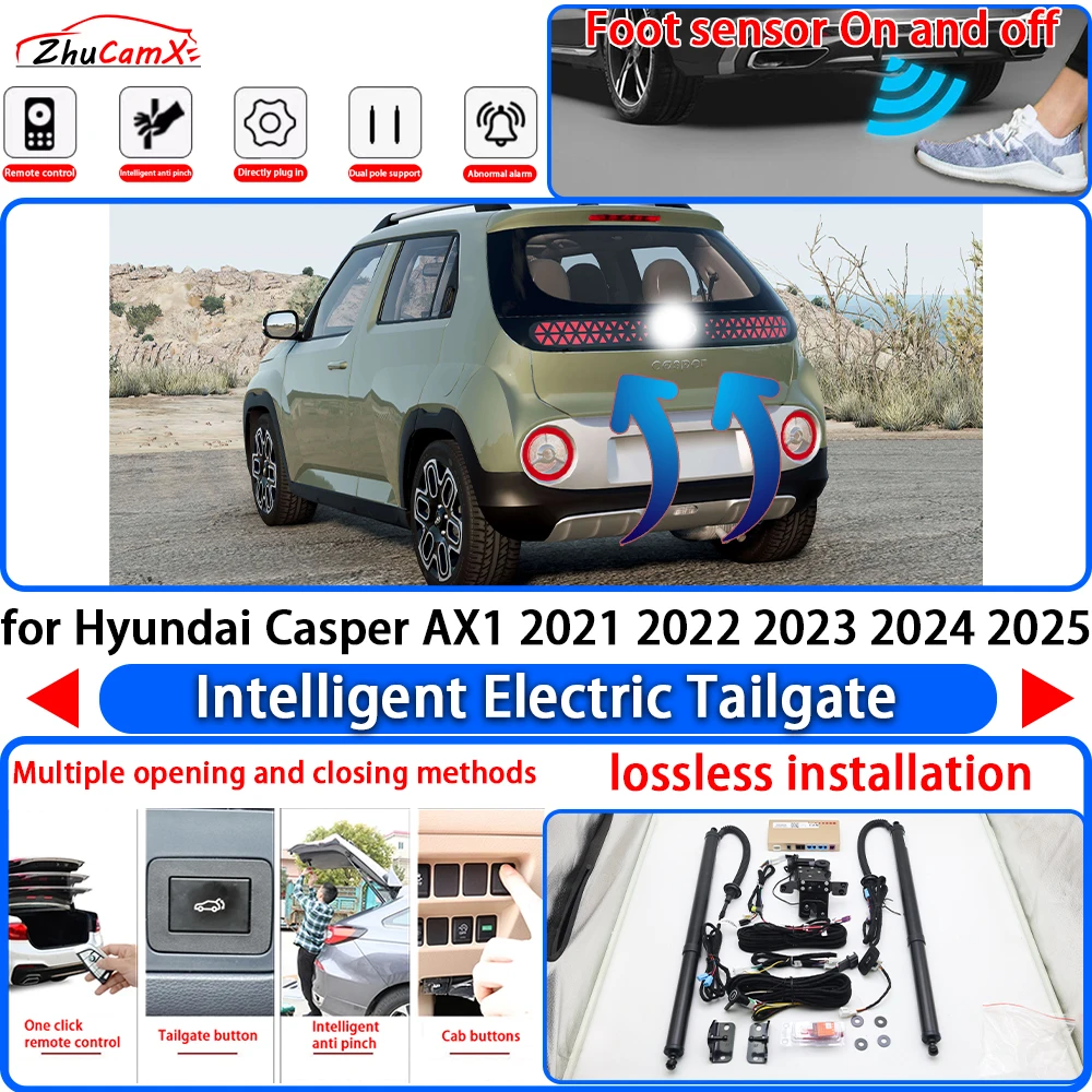 

for Hyundai Casper AX1 2021 2022 2023 2024 2025 Power Liftgate Trunk Electric Suction Tailgate Intelligent Tail Gate Lift Strut