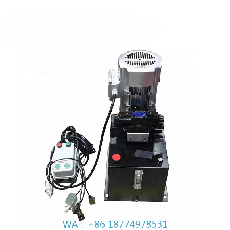 Mini Mobile Portable Double Acting Hydraulic Power Pack Unit Power Units for Industrial Working Application