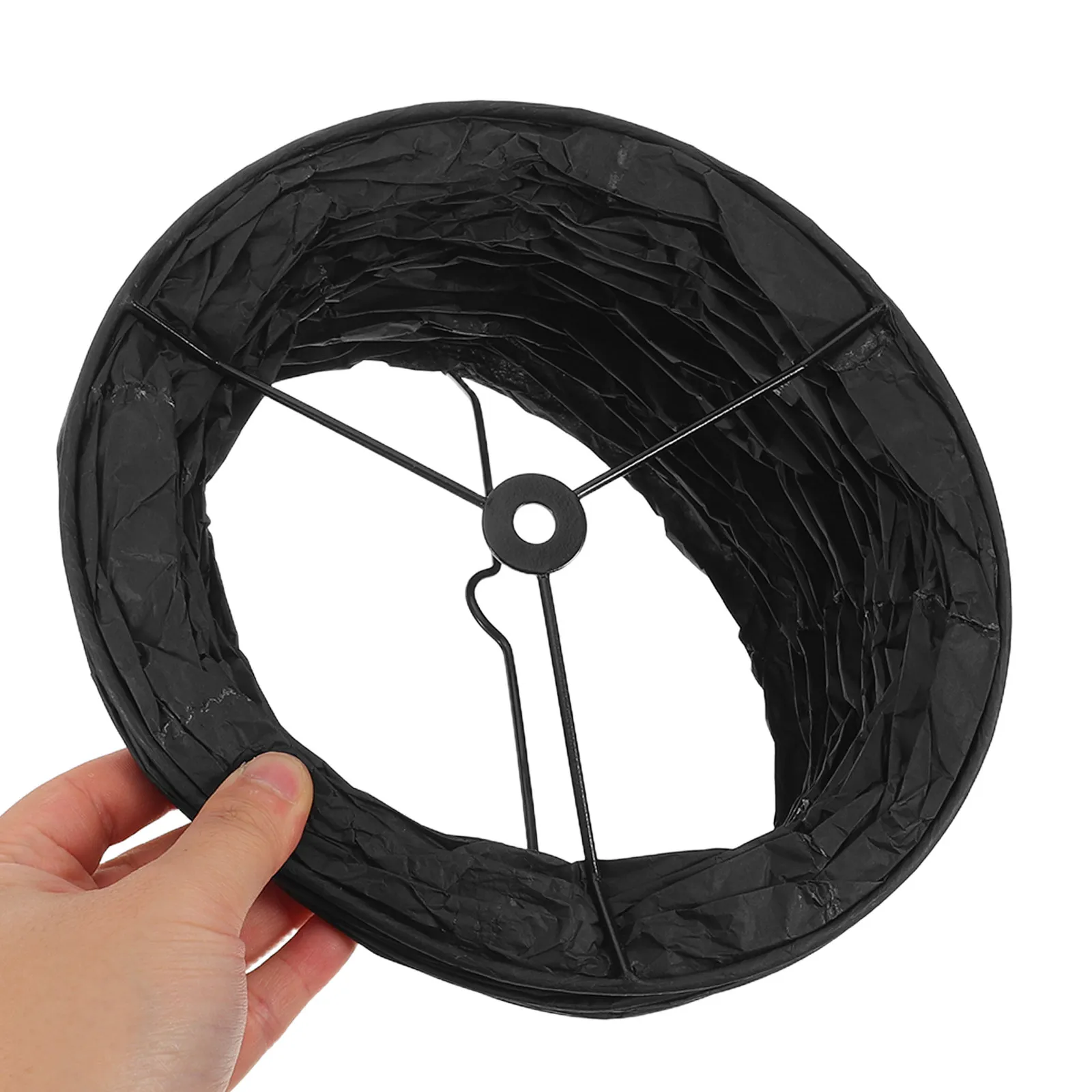 

Черный 35-дюймовый японский бумажный абажур, складной, сменный, для напольной лампы, для гостиной, спальни, офиса, цилиндрический светильник