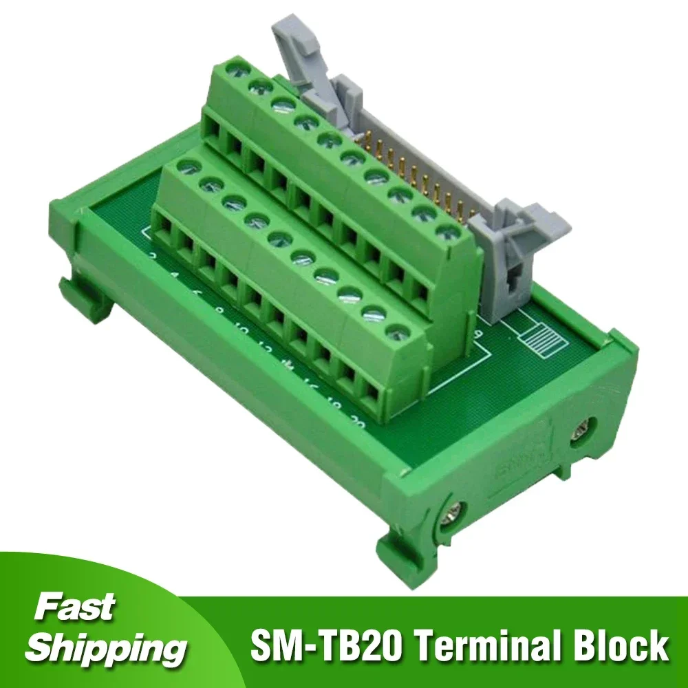 

Клеммная колодка SM-TB20-G4 SM-TB20-G7 SM-TB20-B5 SM-STB20-B5 20-40 50 64-жильная плата сервоадаптера IDC20