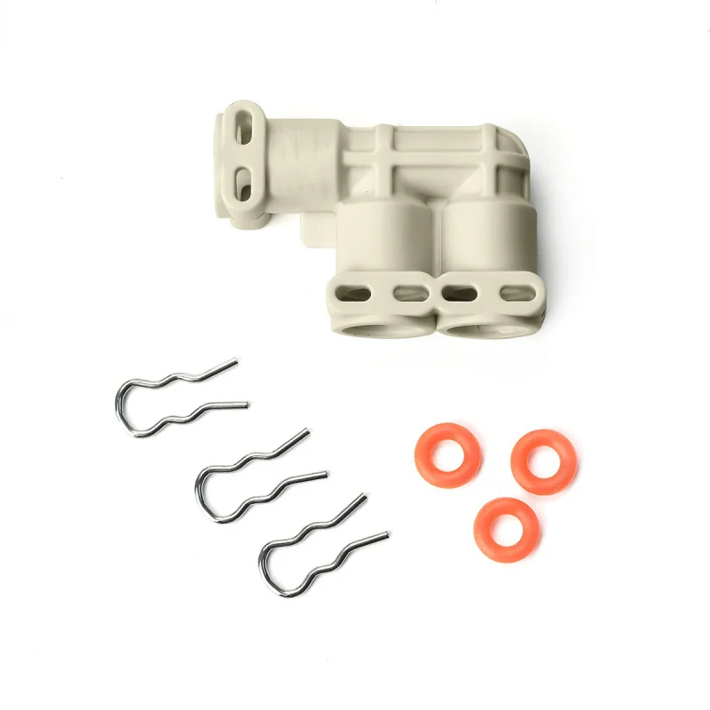 Coffee Machine F-Type Line Connector Replacement with Silicone O-Ring and Retaining Clip – Compatible with Jura