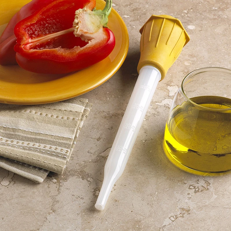 Kitchen Cooking Gadgets Turkey Oil Dropper Chicken Barbecue BBQ Food Flavour Baster Syringe Tube Pump Pipe Kitchen Tools